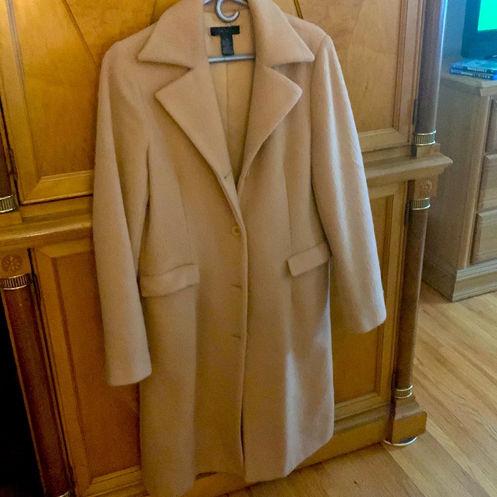 Wool Coat from The Limited. Tan color
